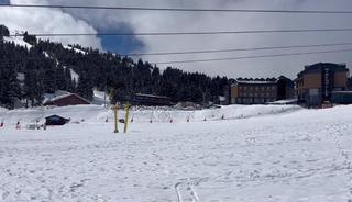 T&uuml;rkiye'nin "Beyaz Cennet"i boş kaldı! Kar var, tatilci yok