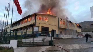 Kastamonu'daki fabrika yangını kontrol altına alındı