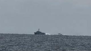 Saniye saniye kaydedildi: Türk Sahil Güvenliği, Yunan askeri botunu böyle kovaladı!