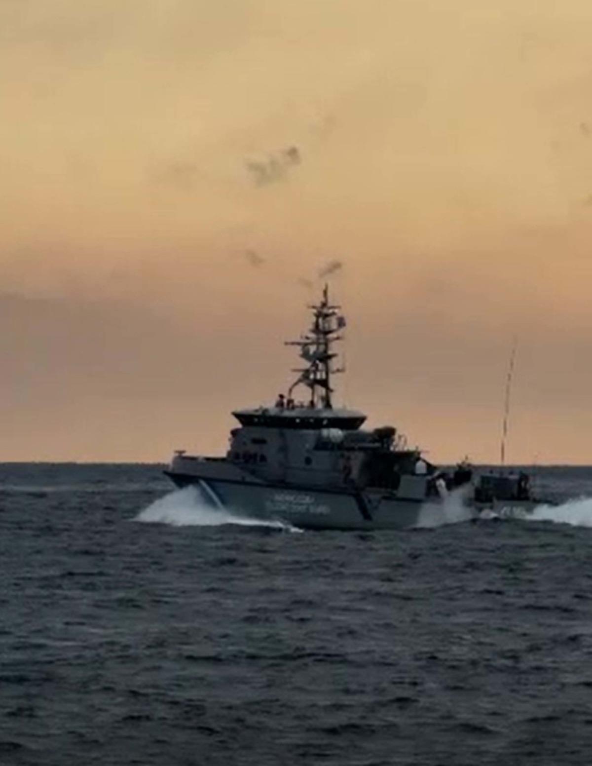 Saniye saniye kaydedildi: Türk Sahil Güvenliği, Yunan askeri botunu böyle kovaladı! 1