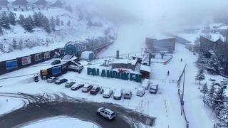 Son dakika: Paland&ouml;ken&rsquo;de kar kalınlığı 210 santimetreye ulaştı