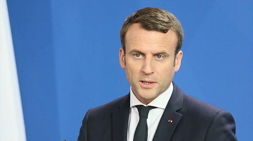 Fransa Cumhurbaşkanı Macron'dan Suriye açıklaması