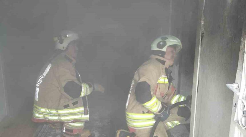 Kahramanmaraş&rsquo;ta ikamette yangın