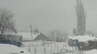 Son dakika: Siirt&rsquo;te nisan ayında kar s&uuml;rprizi