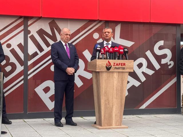 Özdağ ve Özel den ortak çağrı! "Ya getirecek ya getirecek" 1