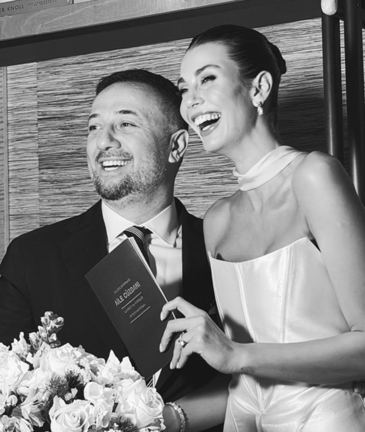 Büyük aşkta mutlu son! Sezgi Sena Akay ve Erdinç Acar evlendi 2