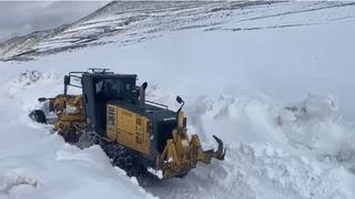 Son dakika: Iğdır&rsquo;da nisan ayında karla m&uuml;cadele