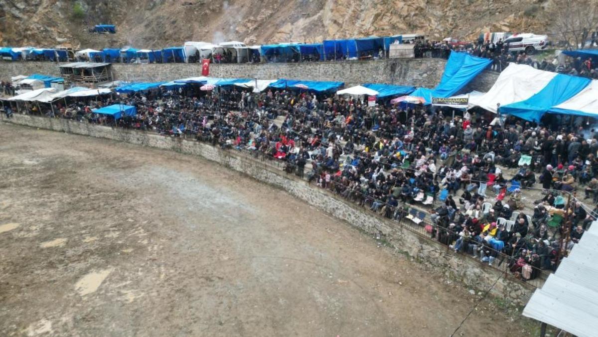 Artvin de boğa g&uuml;reşleri sezonu Sarıg&ouml;l de a&ccedil;ıldı 3