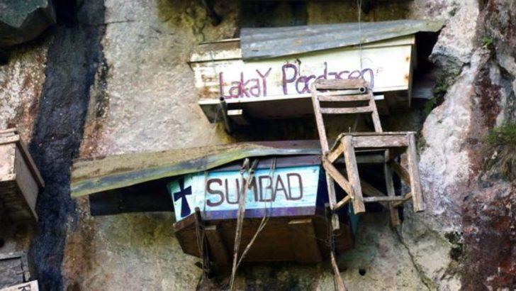 Ölüleri gömmüyor, uçuruma asıyorlar G3