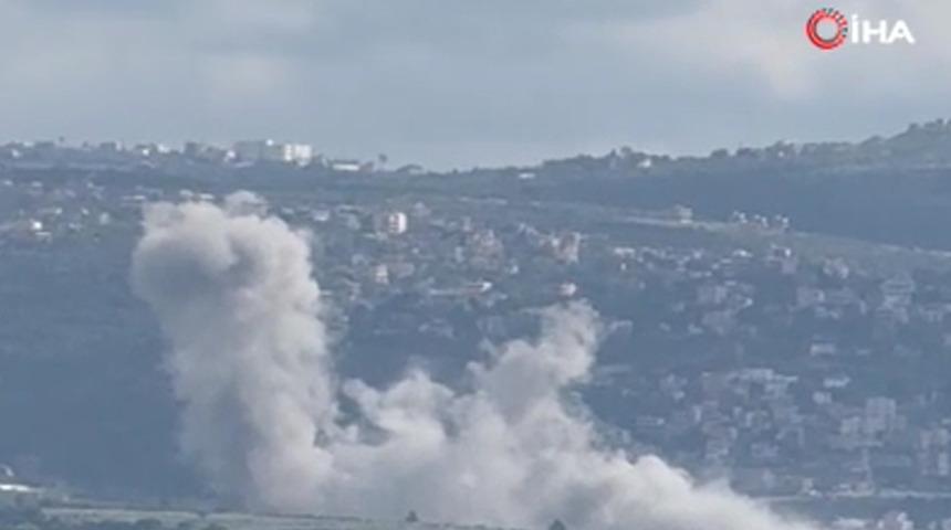 İsrail'den L&uuml;bnan'ın g&uuml;neyine saldırılar: 11 &ouml;l&uuml;
