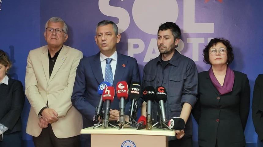 CHP Genel Başkanı &Ouml;zel: "Meclis alacağı bir ara se&ccedil;im kararıyla buraları doldurmakla y&uuml;k&uuml;ml&uuml;"