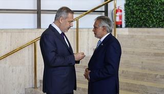 Dışişleri Bakanı Fidan, Pakistanlı mevkidaşı Dar ile g&ouml;r&uuml;şt&uuml;