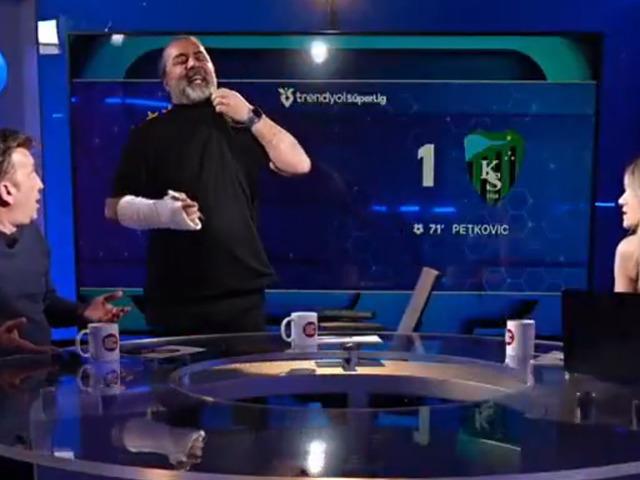 Emre Bol ile Evren Turhan canlı yayında kavga etti! St&uuml;dyoyu terk etti...