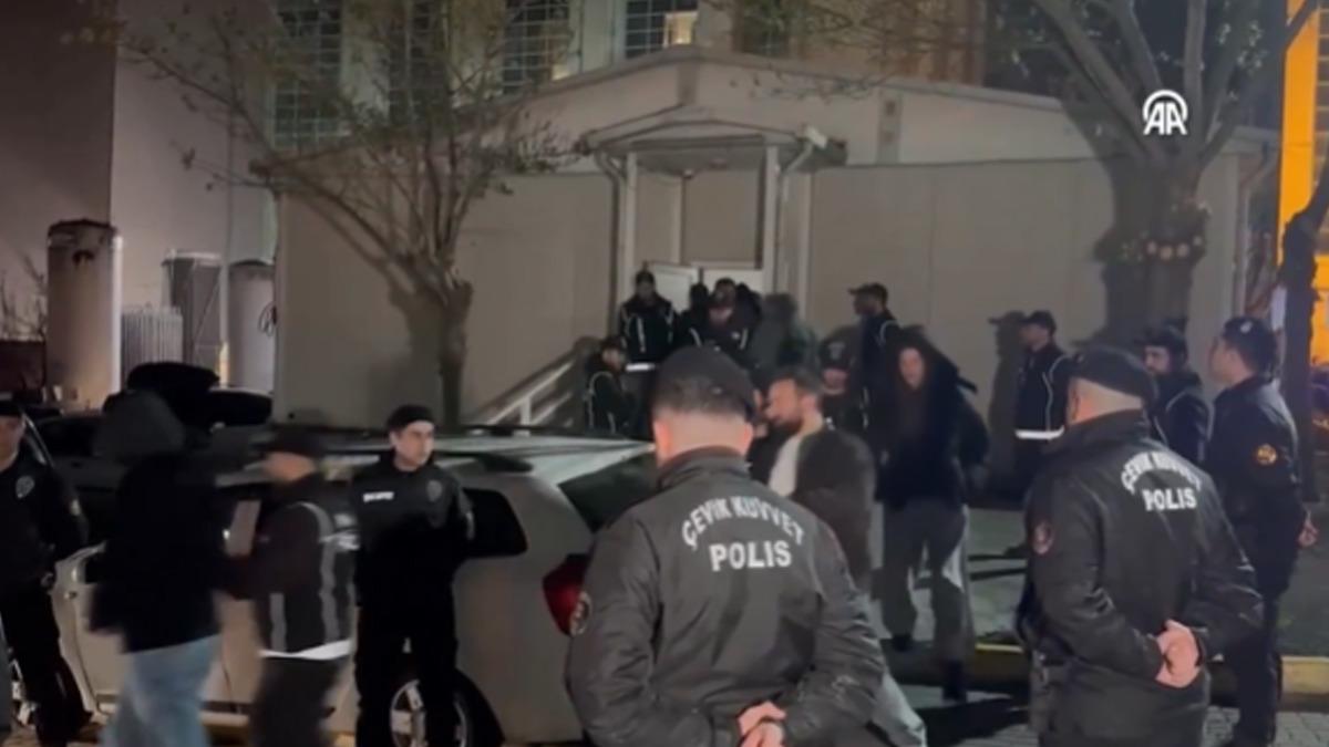 Aralarında ünlü isimler de var: 19 kişi gözaltına alındı