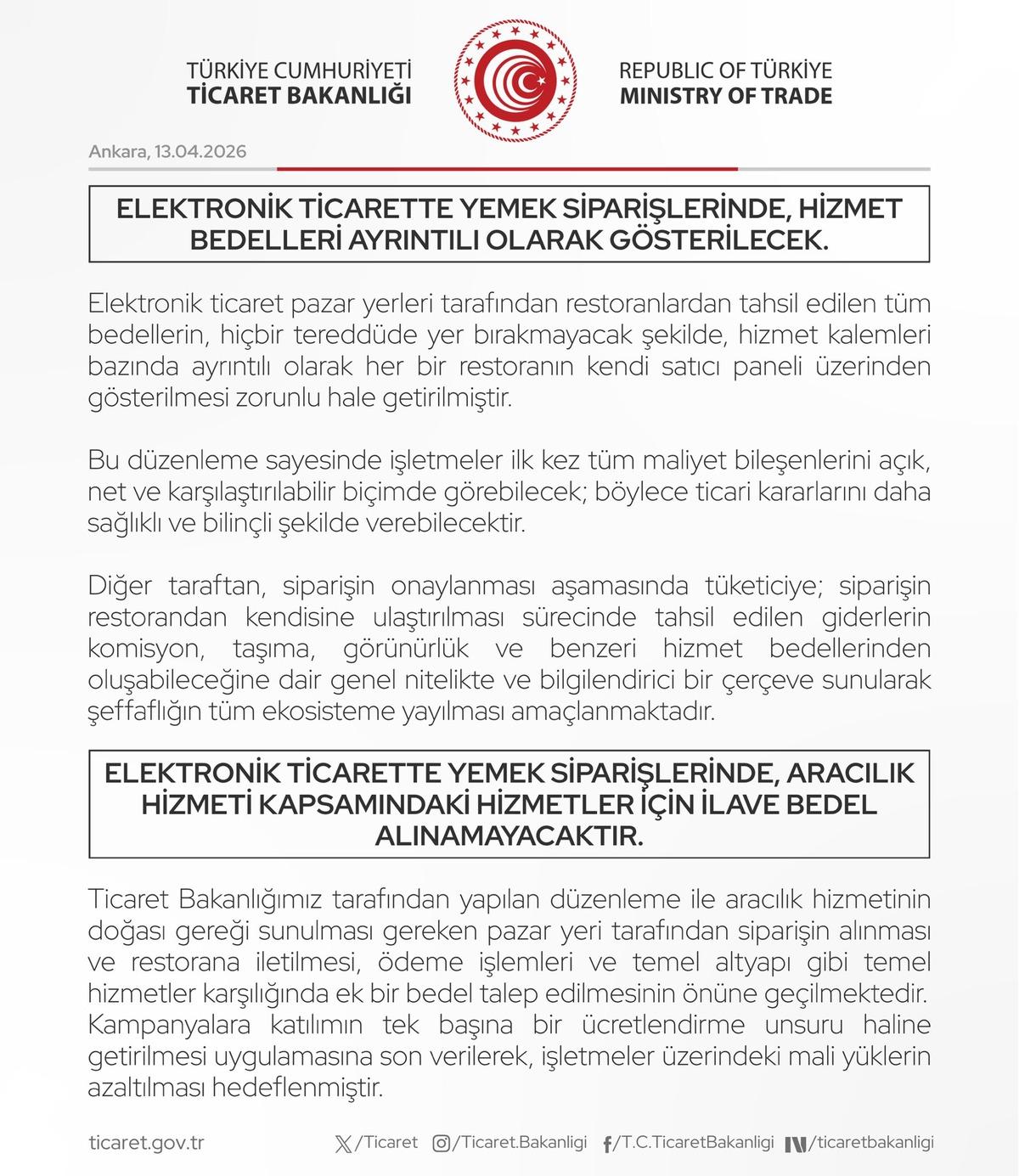 Şikayetler g&uuml;ndem olmuştu: Yemek siparişlerinde yeni d&ouml;nem 5