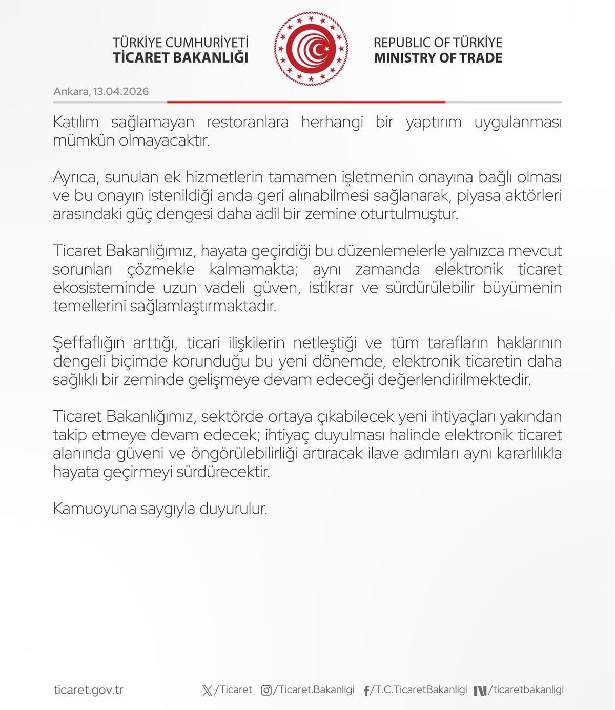 Şikayetler g&uuml;ndem olmuştu: Yemek siparişlerinde yeni d&ouml;nem 7