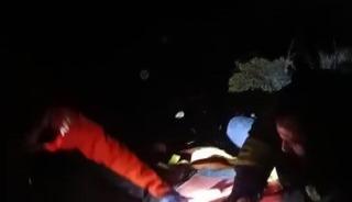 Erzincan&rsquo;da u&ccedil;urumdan d&uuml;şen İran uyruklu vatandaş kurtarıldı