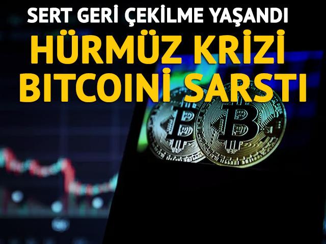 Petrol fiyatları sı&ccedil;radı Bitcoin sarsıldı! 73 bin dolardan 71 bine geri &ccedil;ekildi