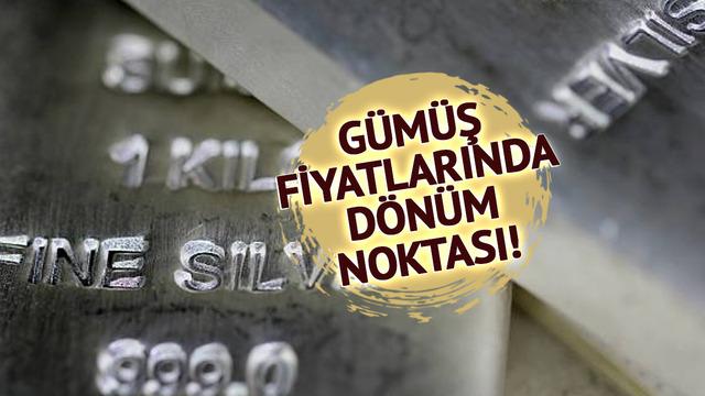 G&uuml;m&uuml;ş fiyatlarında karar noktası! 74 dolar kritik