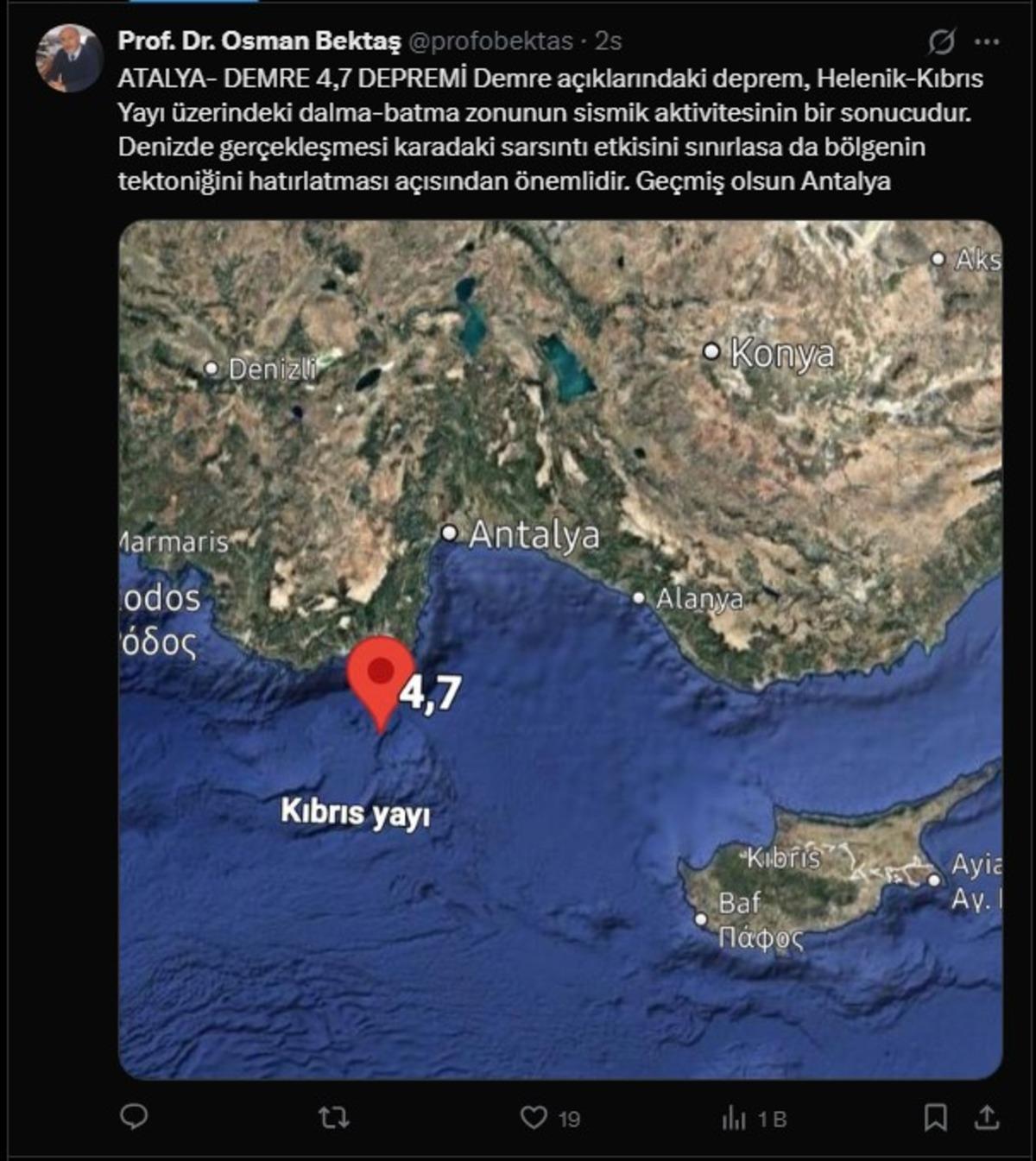 Antalya daki depremler sonrası Naci Görür den korkutan açıklama 5