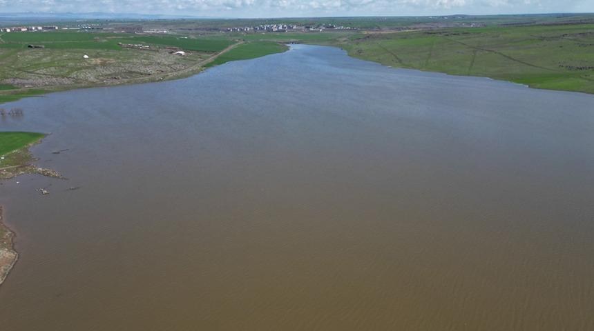 Şanlıurfa'daki Hacı Hıdır Barajı'nda doluluk oranı y&uuml;zde 89'a ulaştı