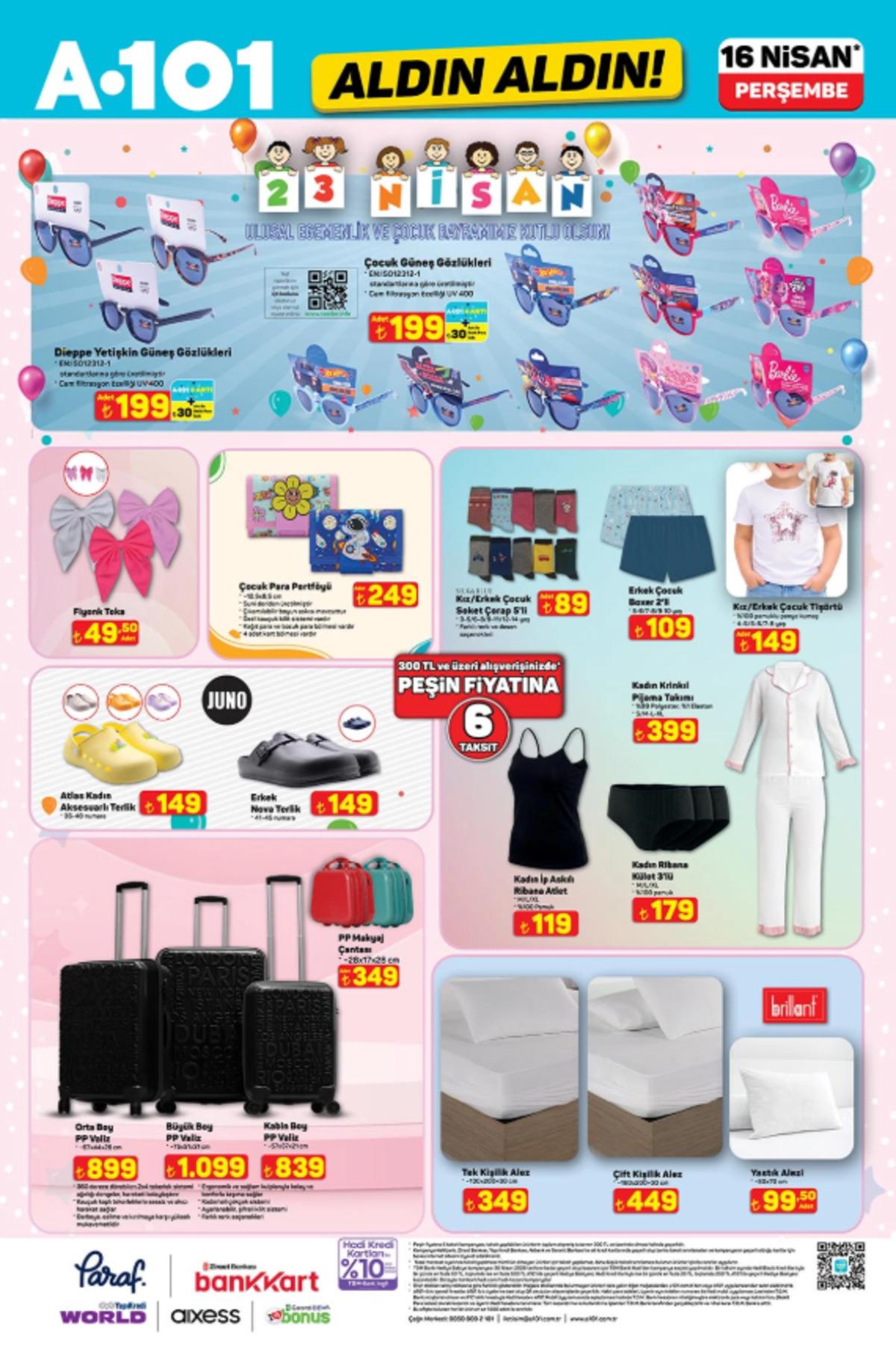 A101 e elektrikli araç geliyor! 16 Nisan 2026 A101 kataloğu 11