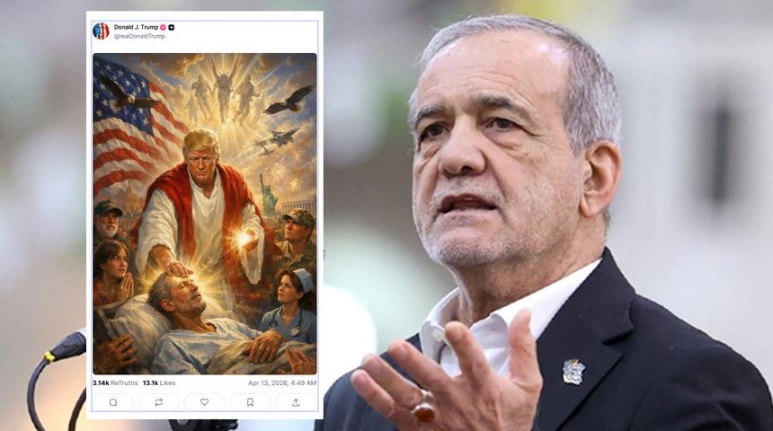 Trump - Papa gerginliğine Pezeşkiyan dahil oldu: "Saygısızlık kabul edilemez"