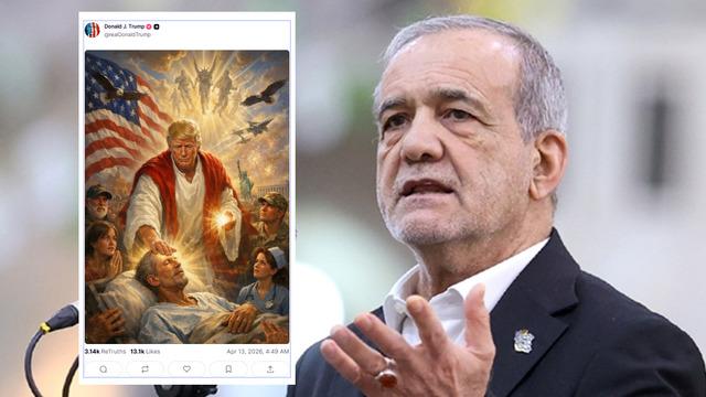 Trump - Papa gerginliğine Pezeşkiyan dahil oldu: Saygısızlık kabul edilemez