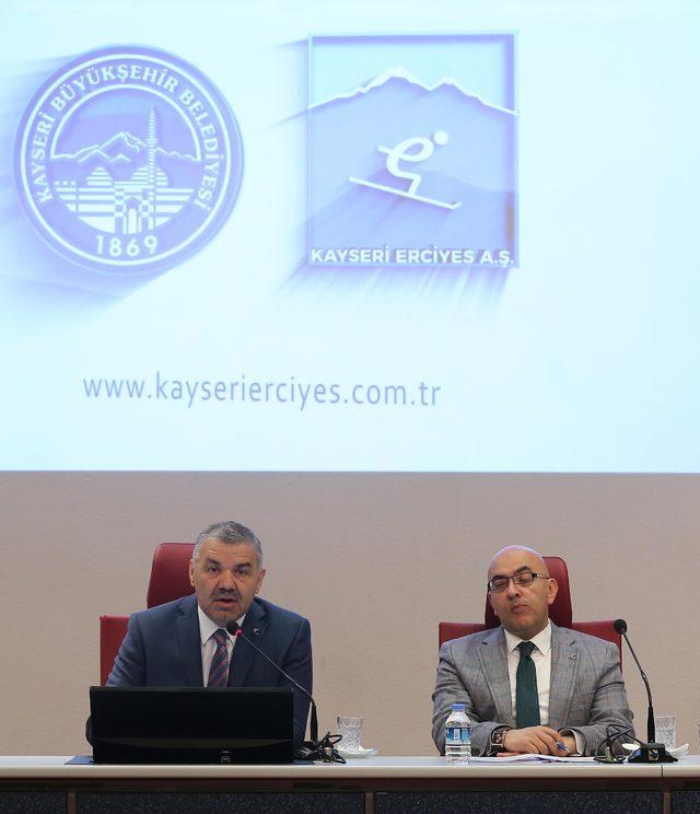 Erciyes Kış Sporları Merkezi'ni 2 milyon 250 bin kişi ziyaret etti