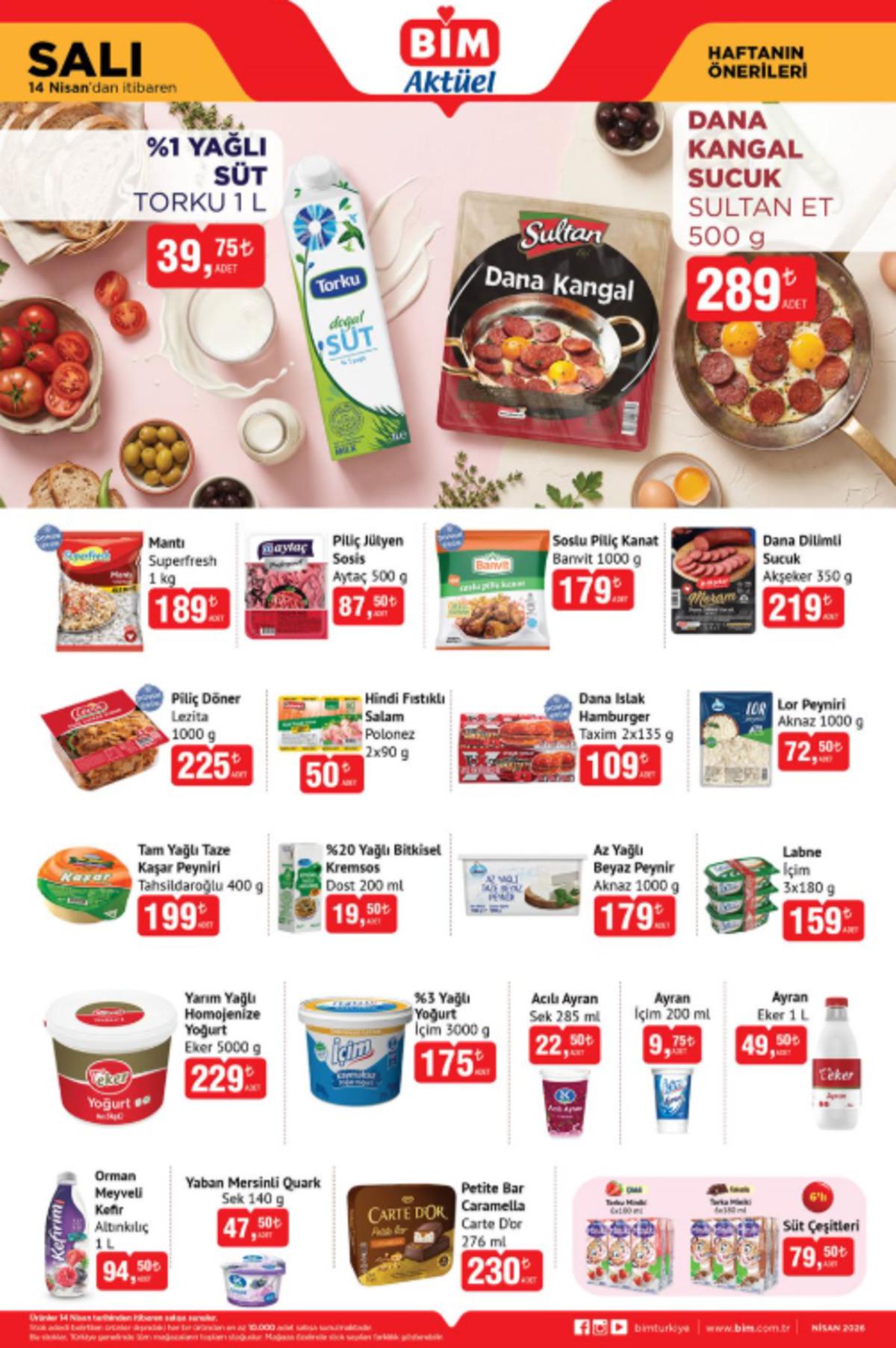 14 Nisan 2026 BİM Aktüel Haftanın Önerileri kataloğu yayınlandı! 3