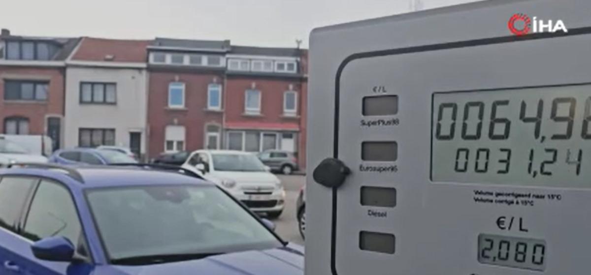 Yer: Bel&ccedil;ika! Akaryakıt istasyonlarında uzun kuyruklar: Zam haberini alan koştu 3