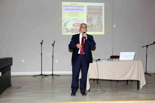 Gürpınar’da “Destanlaşan Çanakkale” konferansı