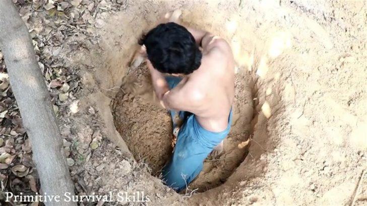 Kazdığı çukurda bakın ne yaptı  G5