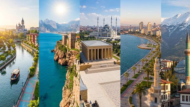 Yapay zekaya sorduk! İşte Türkiye'nin en yaşanabilir 5 şehri