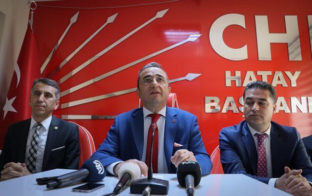 CHP Genel Başkan Yardımcısı Tezcan Hatay'da