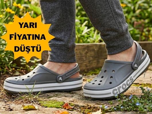 Sağlıklı adımların sırrı Crocs terlikte b&uuml;y&uuml;k indirim başladı!