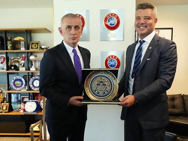 Fenerbah&ccedil;e'de TFF s&uuml;rprizi! O g&ouml;r&uuml;nt&uuml;lerle gittiler