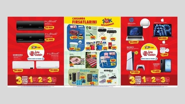 ŞOK'a Playstation 5 geliyor! 15 Nisan 2026 ŞOK aktüel kataloğu