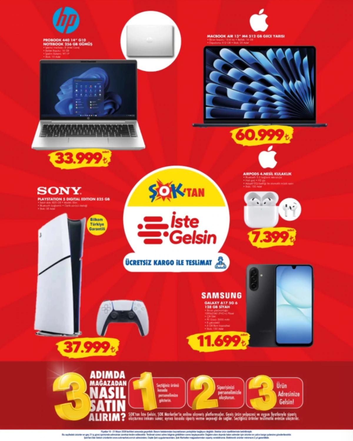 ŞOK a Playstation 5 geliyor! 15 Nisan 2026 ŞOK aktüel kataloğu 7