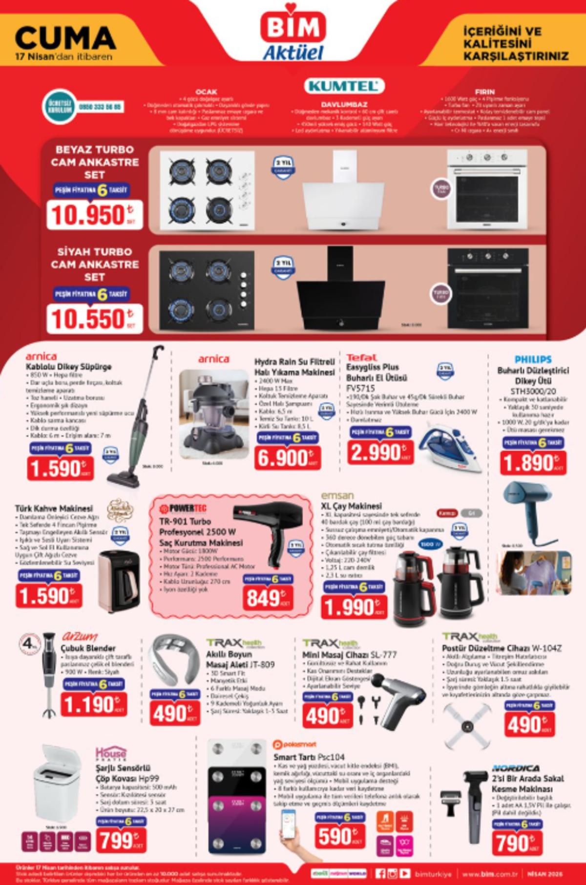 BİM e elektrikli katlanır bisiklet geliyor! 17 Nisan 2026 BİM kataloğu 2