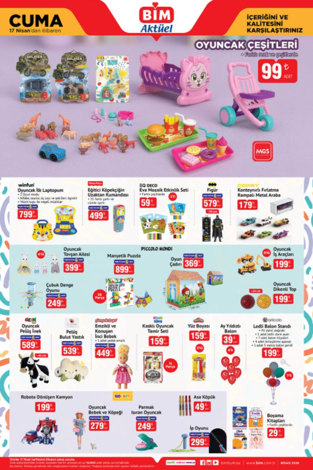 BİM e elektrikli katlanır bisiklet geliyor! 17 Nisan 2026 BİM kataloğu 3