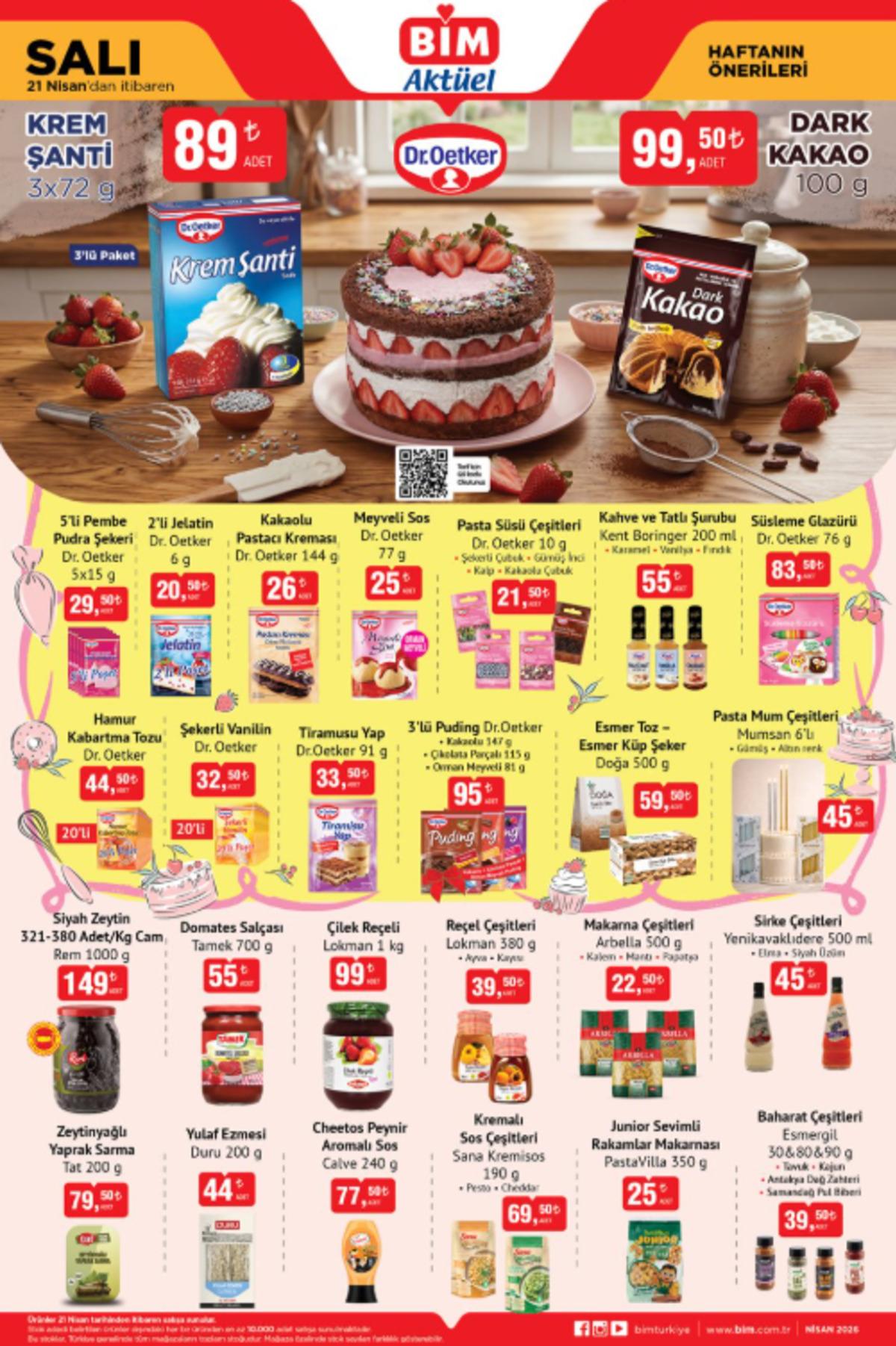 21 Nisan 2026 BİM Aktüel Haftanın Önerileri kataloğu yayınlandı! 3