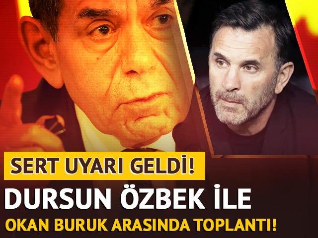 Florya'da olağan&uuml;st&uuml; zirve! Dursun &Ouml;zbek'ten radikal karar