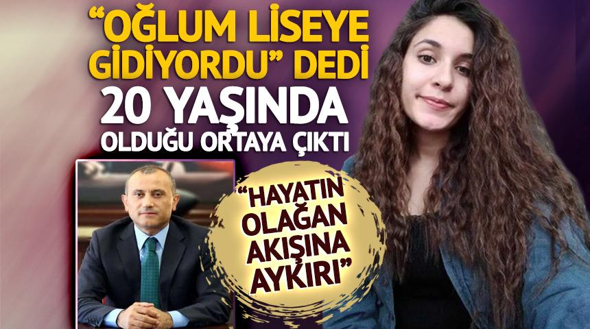 "Oğlum liseye gidiyordu" dedi, 20 yaşında olduğu ortaya &ccedil;ıktı