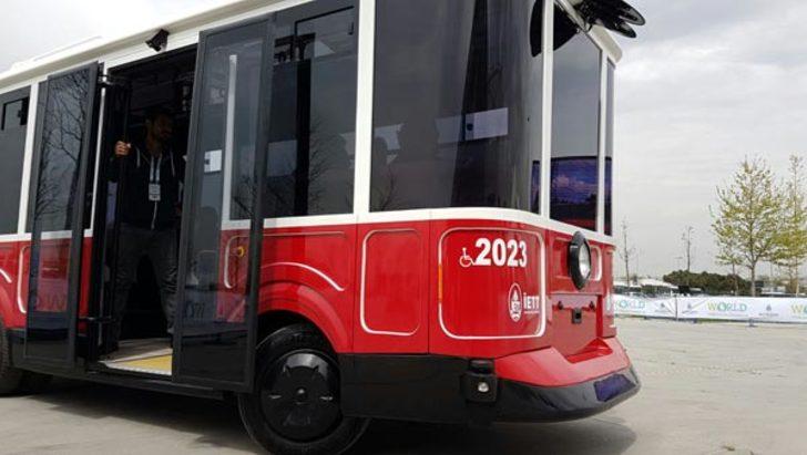İşte İETT'nin sürücüsüz aracı  G1
