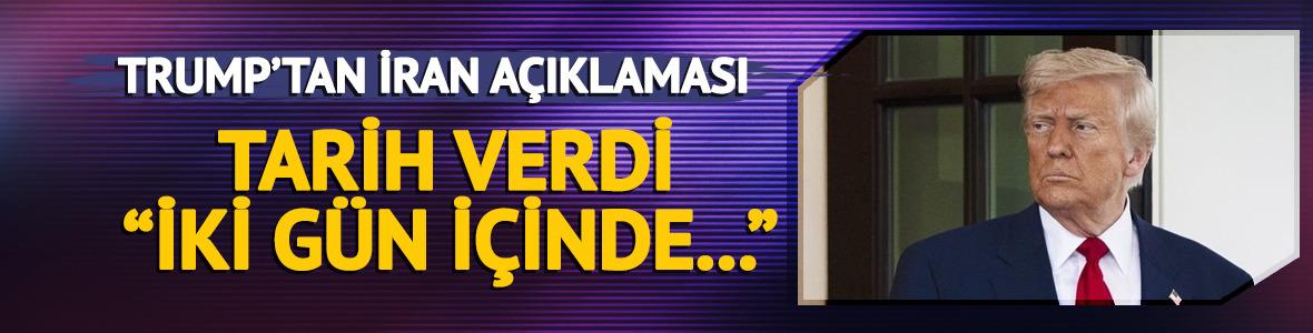 Trump'tan İran ile m&uuml;zakere a&ccedil;ıklaması! "&Ouml;n&uuml;m&uuml;zdeki iki g&uuml;n i&ccedil;inde..."
