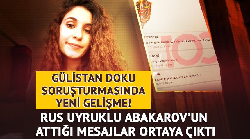 G&uuml;listan Doku soruşturmasında Abakarov'un yazdığı mesajlar ortaya &ccedil;ıktı