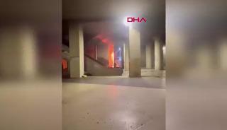 Taksim Metro İstasyonu'nda asans&ouml;rde yangın!