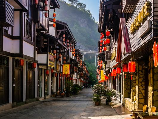 Bu şehrin genişliği sadece 30 metre!