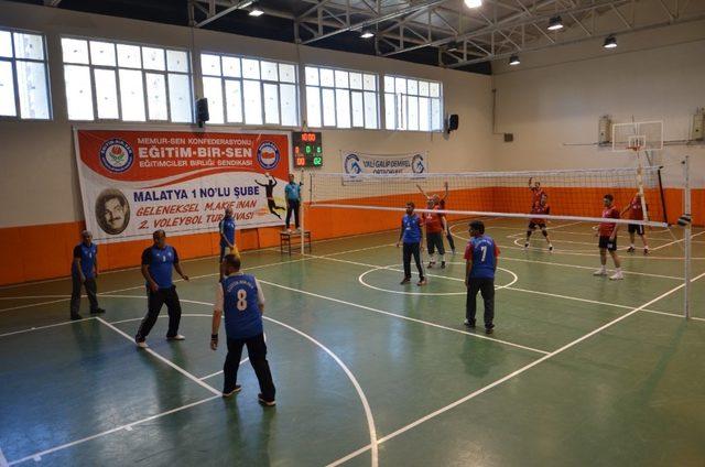 Eğitim Bir sen Malatya Şubesi Mehmet Akif İnan Voleybol Turnuvası